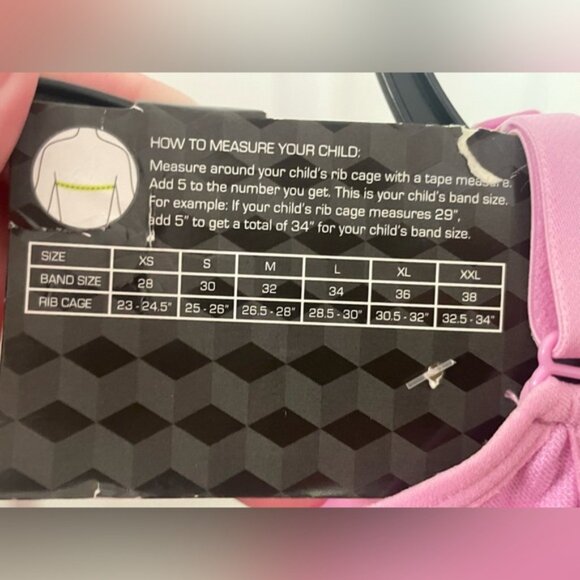 Athletic Works Girls Pink and Gray Racerback Sport Bra Set! NWT! Size Small. - Picture 9 of 9